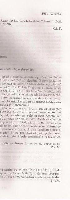 DICIONARIO INTERNACIONAL DO ANTIGO TESTAMENTO