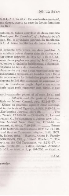 DICIONARIO INTERNACIONAL DO ANTIGO TESTAMENTO