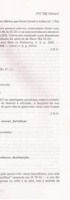 DICIONARIO INTERNACIONAL DO ANTIGO TESTAMENTO