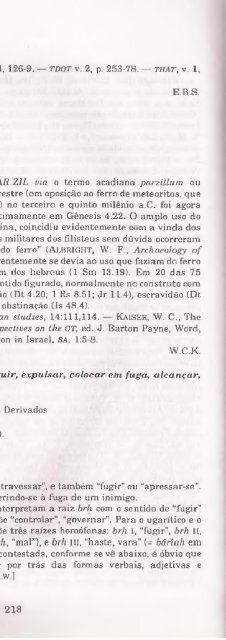 DICIONARIO INTERNACIONAL DO ANTIGO TESTAMENTO