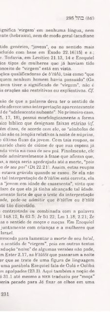 DICIONARIO INTERNACIONAL DO ANTIGO TESTAMENTO