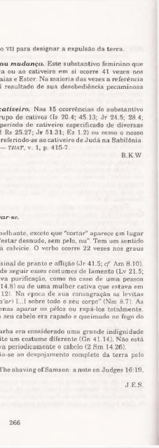 DICIONARIO INTERNACIONAL DO ANTIGO TESTAMENTO