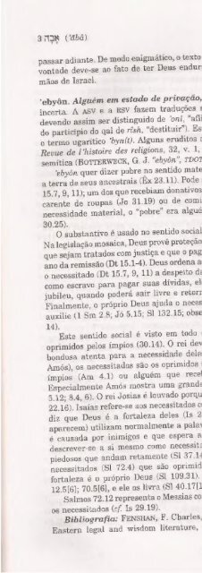 DICIONARIO INTERNACIONAL DO ANTIGO TESTAMENTO