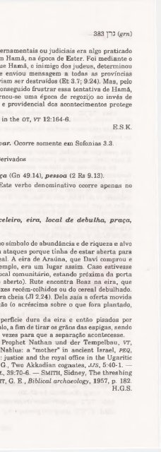 DICIONARIO INTERNACIONAL DO ANTIGO TESTAMENTO