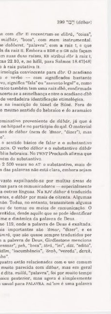 DICIONARIO INTERNACIONAL DO ANTIGO TESTAMENTO