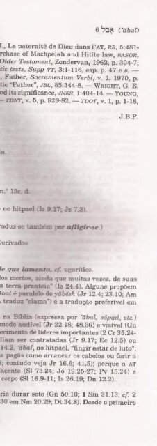 DICIONARIO INTERNACIONAL DO ANTIGO TESTAMENTO