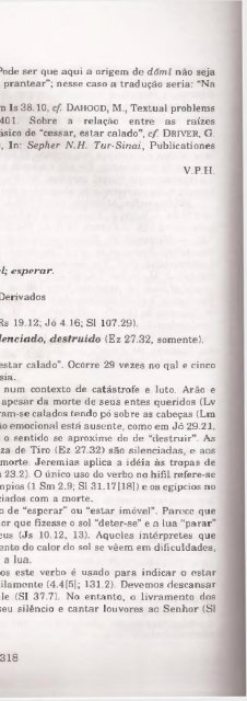 DICIONARIO INTERNACIONAL DO ANTIGO TESTAMENTO