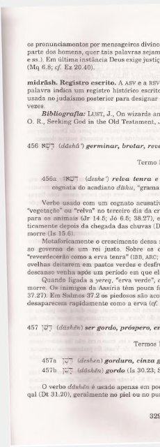 DICIONARIO INTERNACIONAL DO ANTIGO TESTAMENTO