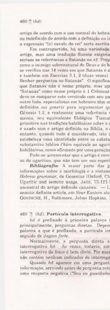 DICIONARIO INTERNACIONAL DO ANTIGO TESTAMENTO