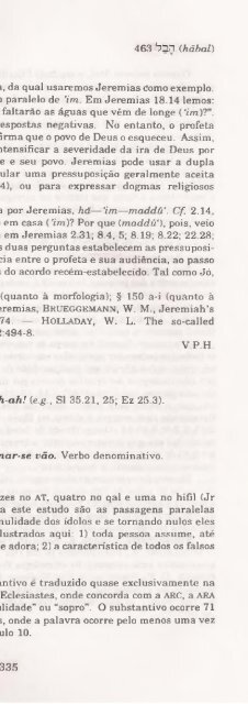 DICIONARIO INTERNACIONAL DO ANTIGO TESTAMENTO