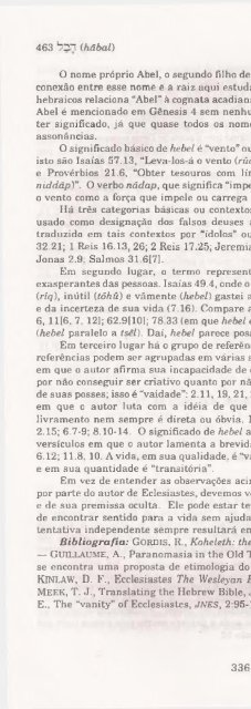 DICIONARIO INTERNACIONAL DO ANTIGO TESTAMENTO