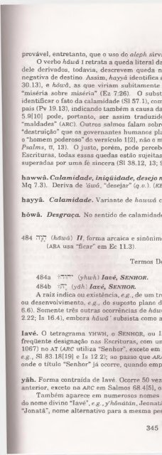 DICIONARIO INTERNACIONAL DO ANTIGO TESTAMENTO