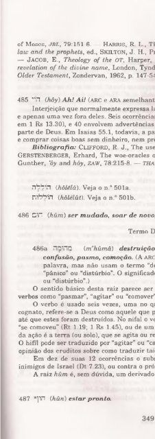 DICIONARIO INTERNACIONAL DO ANTIGO TESTAMENTO