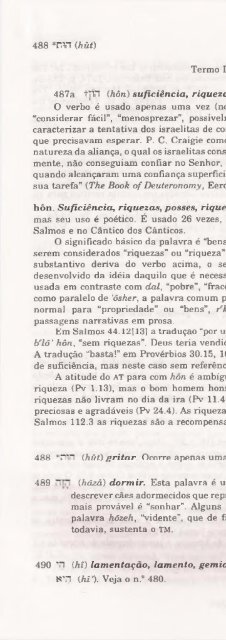 DICIONARIO INTERNACIONAL DO ANTIGO TESTAMENTO