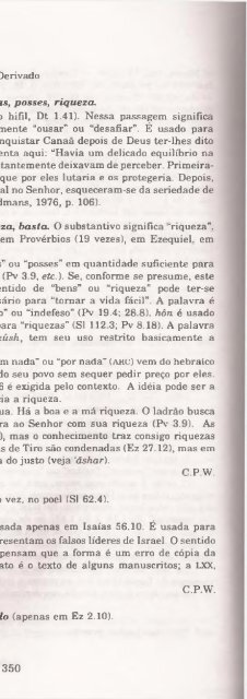 DICIONARIO INTERNACIONAL DO ANTIGO TESTAMENTO