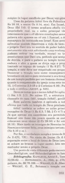 DICIONARIO INTERNACIONAL DO ANTIGO TESTAMENTO