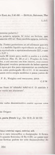 DICIONARIO INTERNACIONAL DO ANTIGO TESTAMENTO