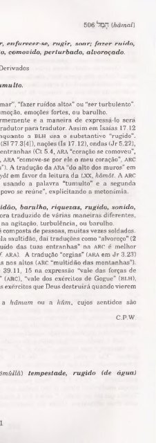 DICIONARIO INTERNACIONAL DO ANTIGO TESTAMENTO