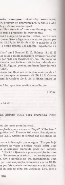 DICIONARIO INTERNACIONAL DO ANTIGO TESTAMENTO