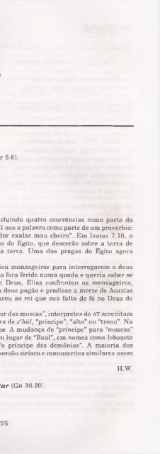 DICIONARIO INTERNACIONAL DO ANTIGO TESTAMENTO