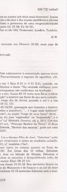 DICIONARIO INTERNACIONAL DO ANTIGO TESTAMENTO