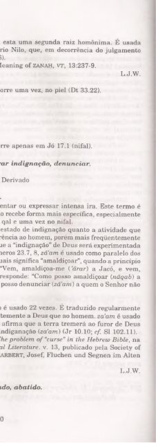 DICIONARIO INTERNACIONAL DO ANTIGO TESTAMENTO