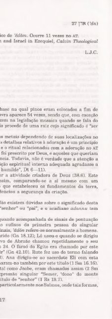 DICIONARIO INTERNACIONAL DO ANTIGO TESTAMENTO