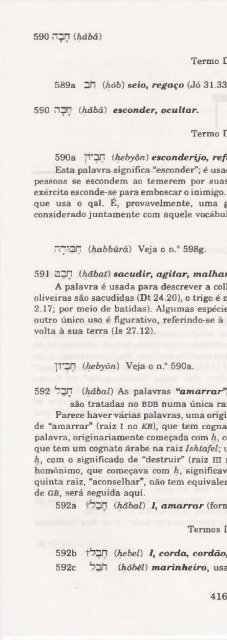 DICIONARIO INTERNACIONAL DO ANTIGO TESTAMENTO