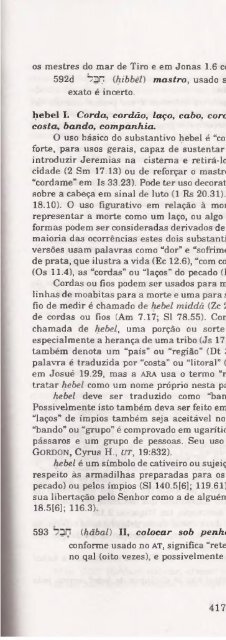 DICIONARIO INTERNACIONAL DO ANTIGO TESTAMENTO