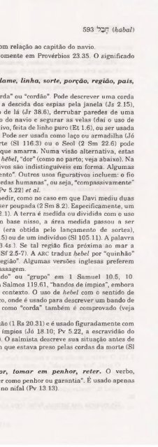 DICIONARIO INTERNACIONAL DO ANTIGO TESTAMENTO