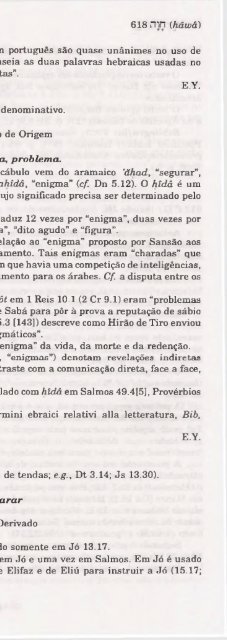 DICIONARIO INTERNACIONAL DO ANTIGO TESTAMENTO