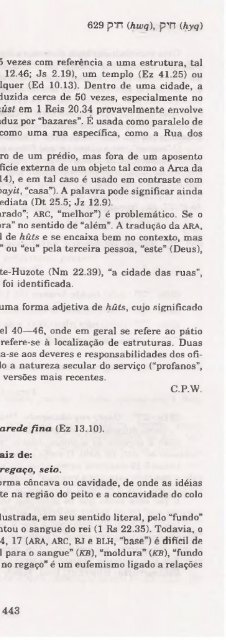 DICIONARIO INTERNACIONAL DO ANTIGO TESTAMENTO