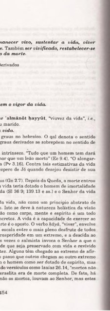 DICIONARIO INTERNACIONAL DO ANTIGO TESTAMENTO