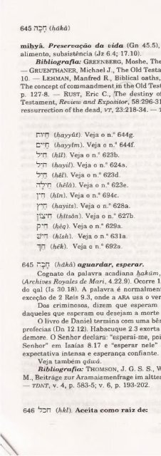 DICIONARIO INTERNACIONAL DO ANTIGO TESTAMENTO