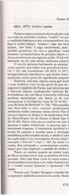 DICIONARIO INTERNACIONAL DO ANTIGO TESTAMENTO