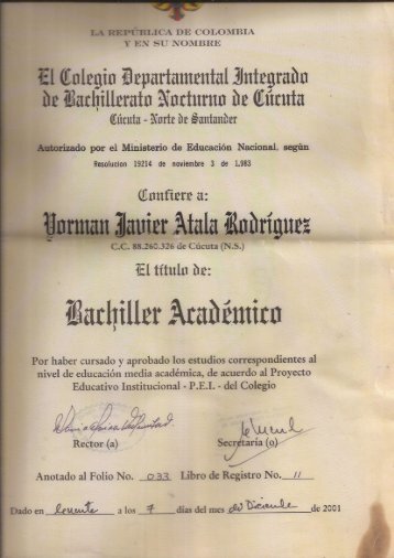 diploma yorman
