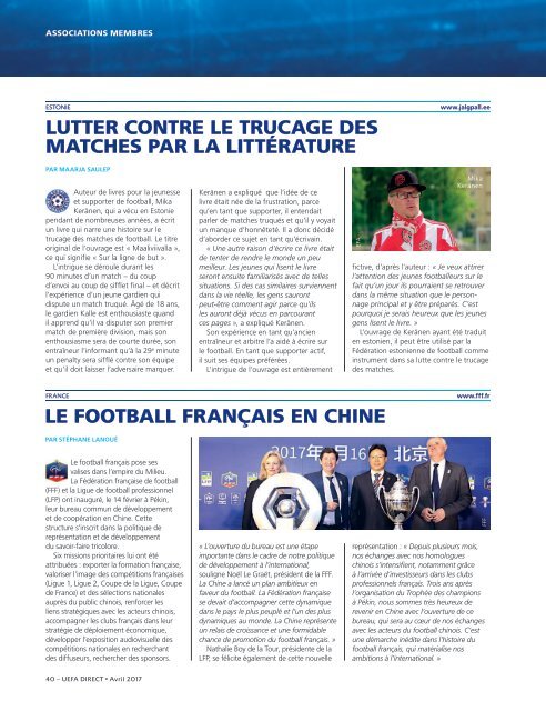 UEFA Direct n°166 Français