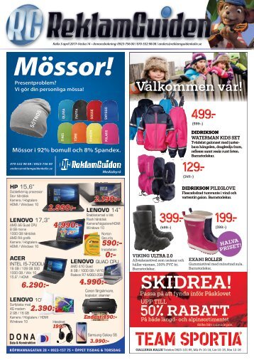 ReklamGuiden Kalix v14 -17 (3/4-9/4)