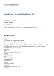 United States Dozers Market Report 2017