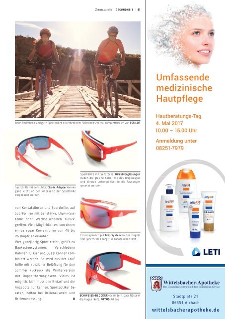 SchlossMagazin Fünfseenland April 2017