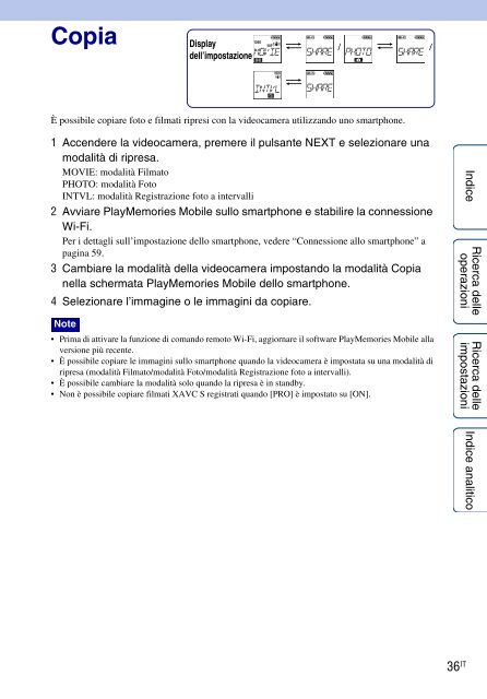 Sony HDR-AS100VB - HDR-AS100VB Guide pratique Italien