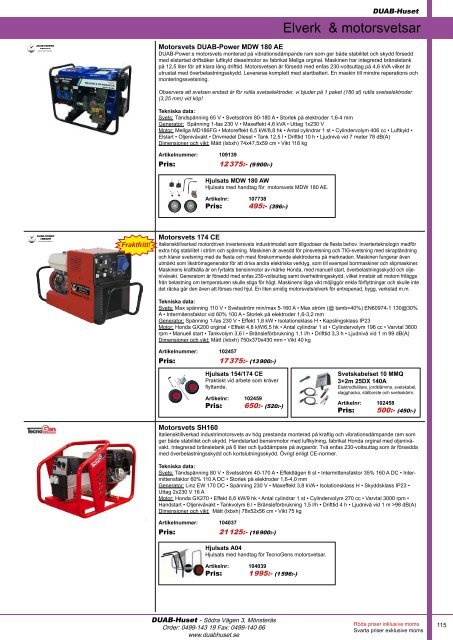 DUAB-HUSET - Produktkatalog 13