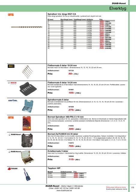 DUAB-HUSET - Produktkatalog 13