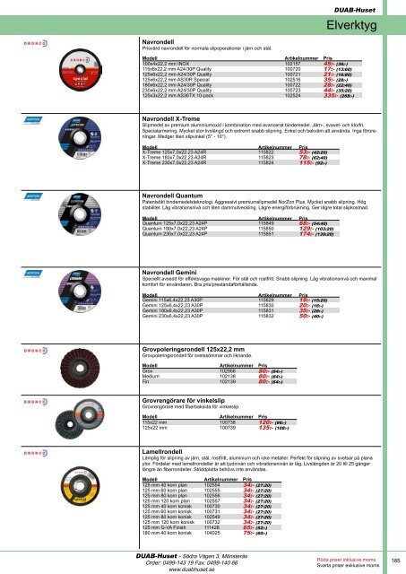 DUAB-HUSET - Produktkatalog 13