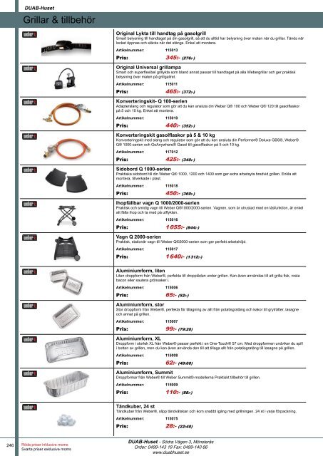 DUAB-HUSET - Produktkatalog 13