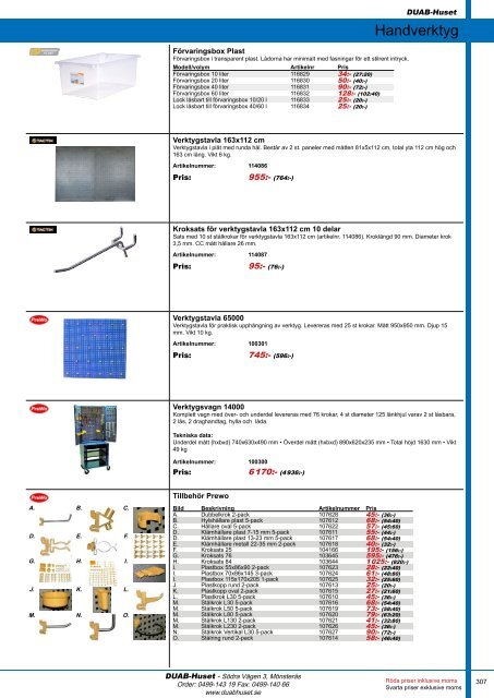 DUAB-HUSET - Produktkatalog 13