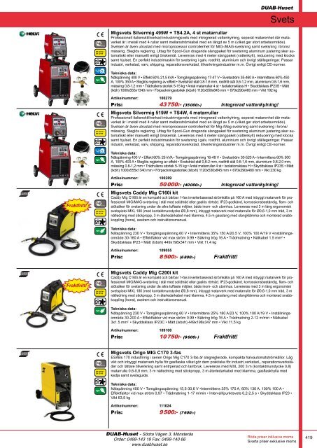 DUAB-HUSET - Produktkatalog 13