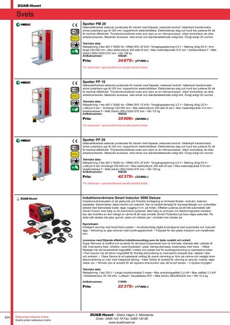 DUAB-HUSET - Produktkatalog 13