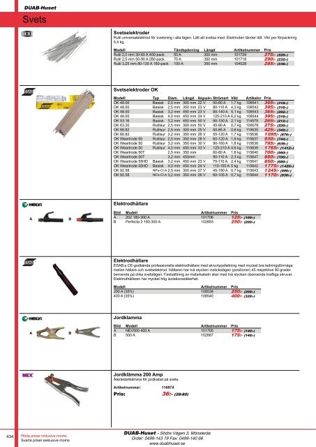 DUAB-HUSET - Produktkatalog 13