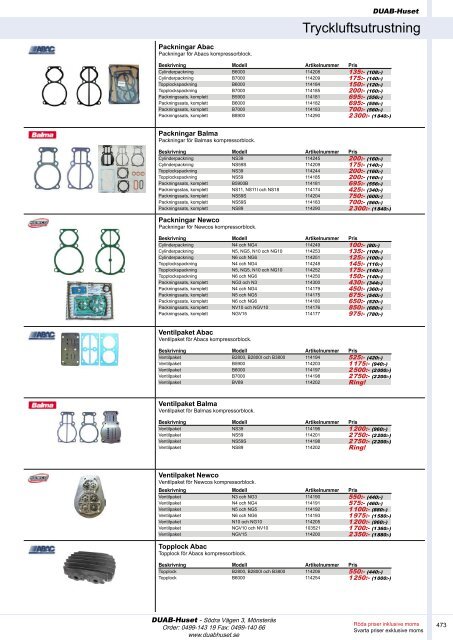 DUAB-HUSET - Produktkatalog 13